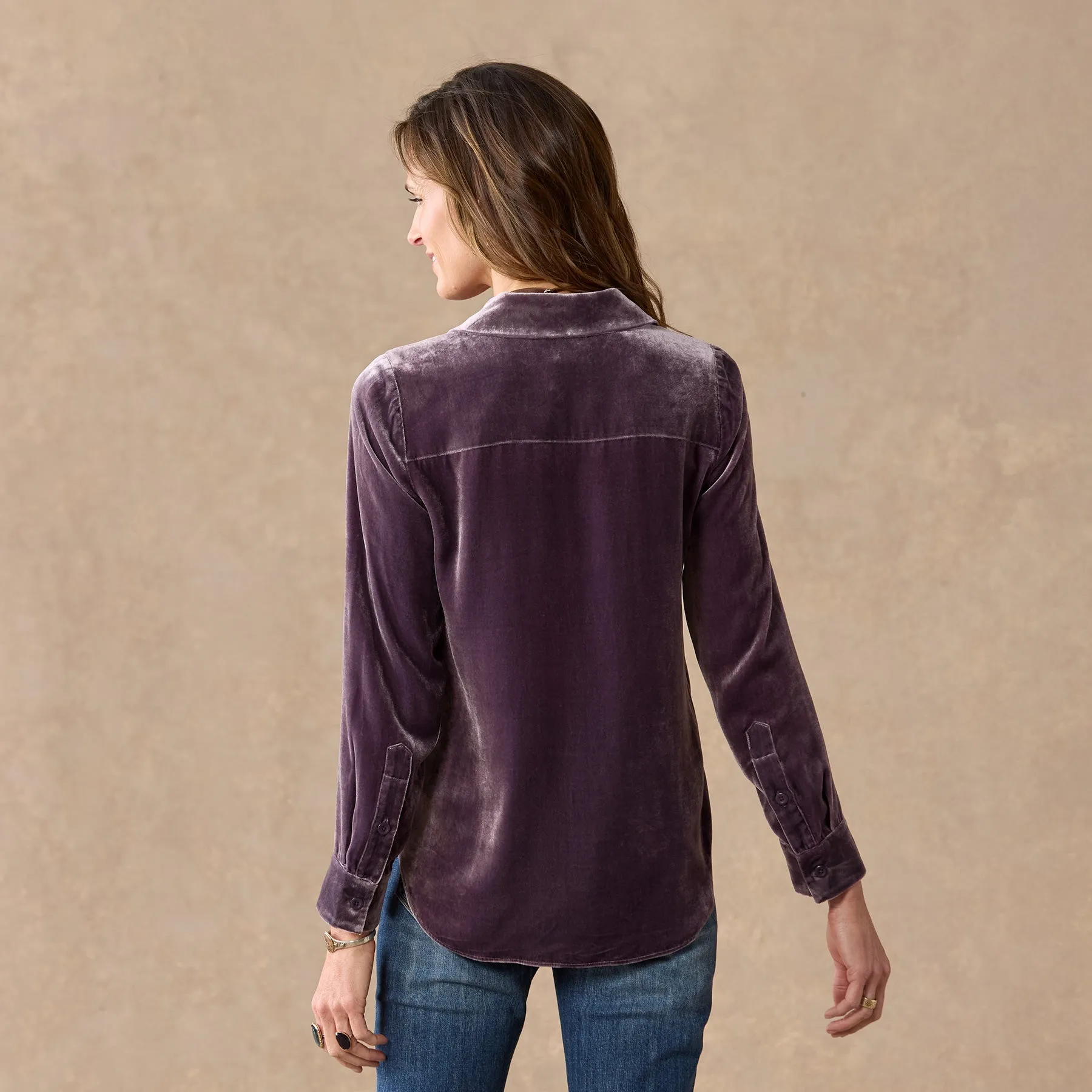 Juliana Velvet Shirt