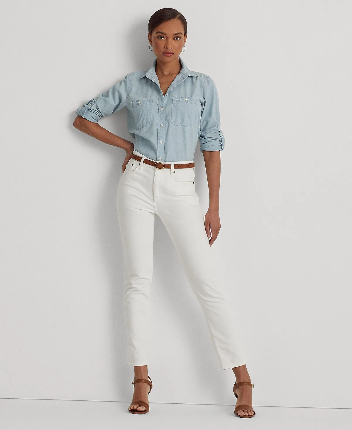 Lauren Ralph Lauren Cotton Chambray Shirt