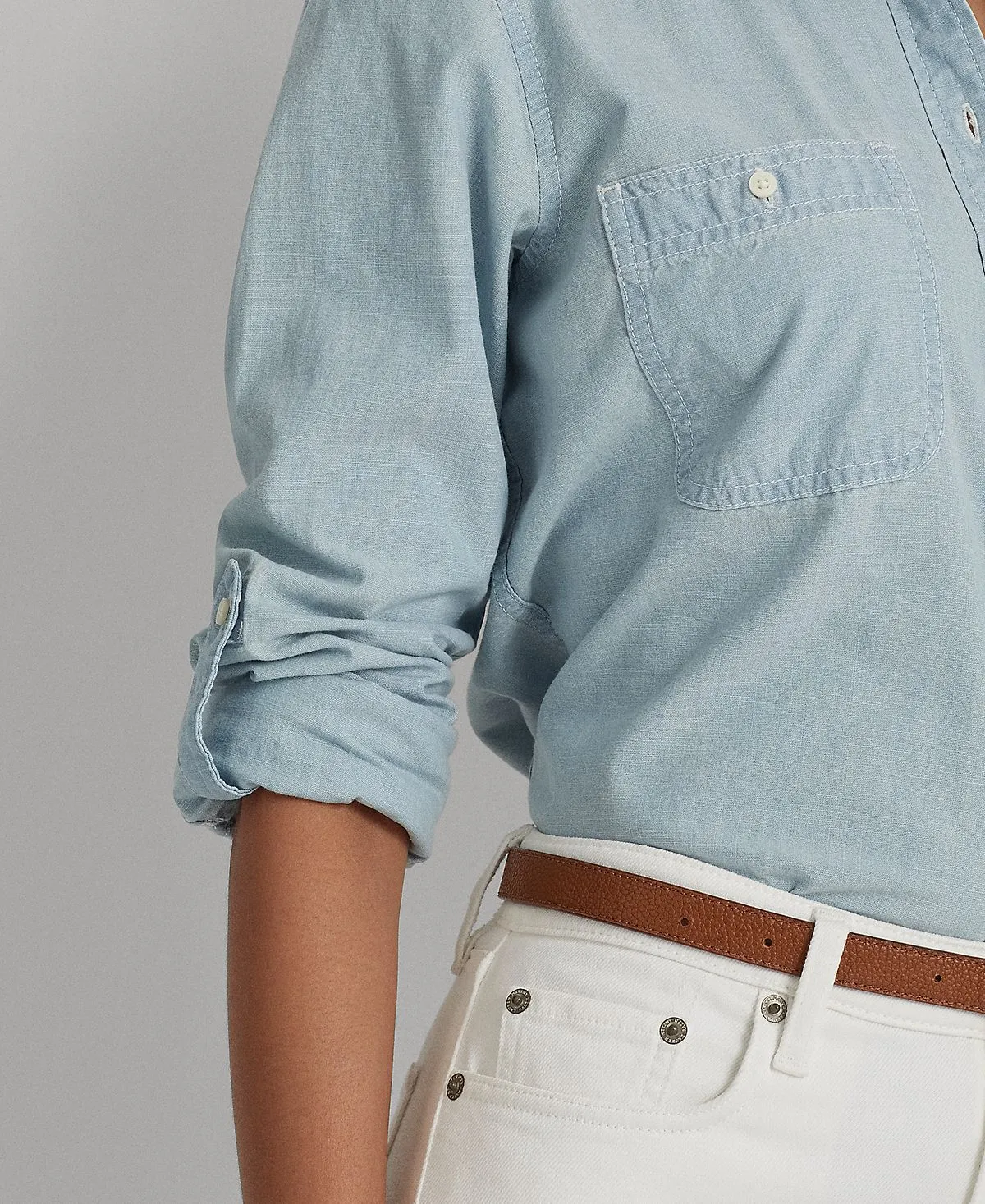 Lauren Ralph Lauren Cotton Chambray Shirt