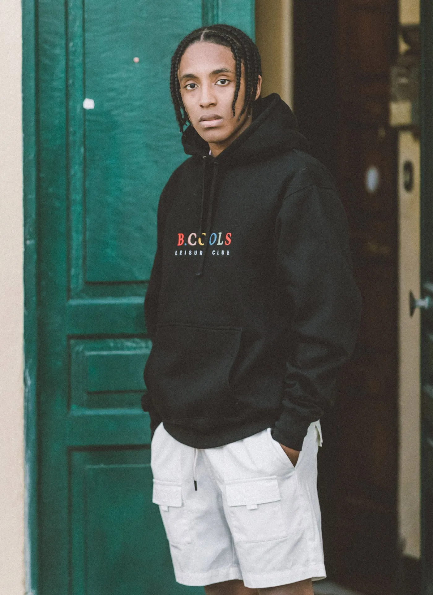 Leisure Club Hood Black