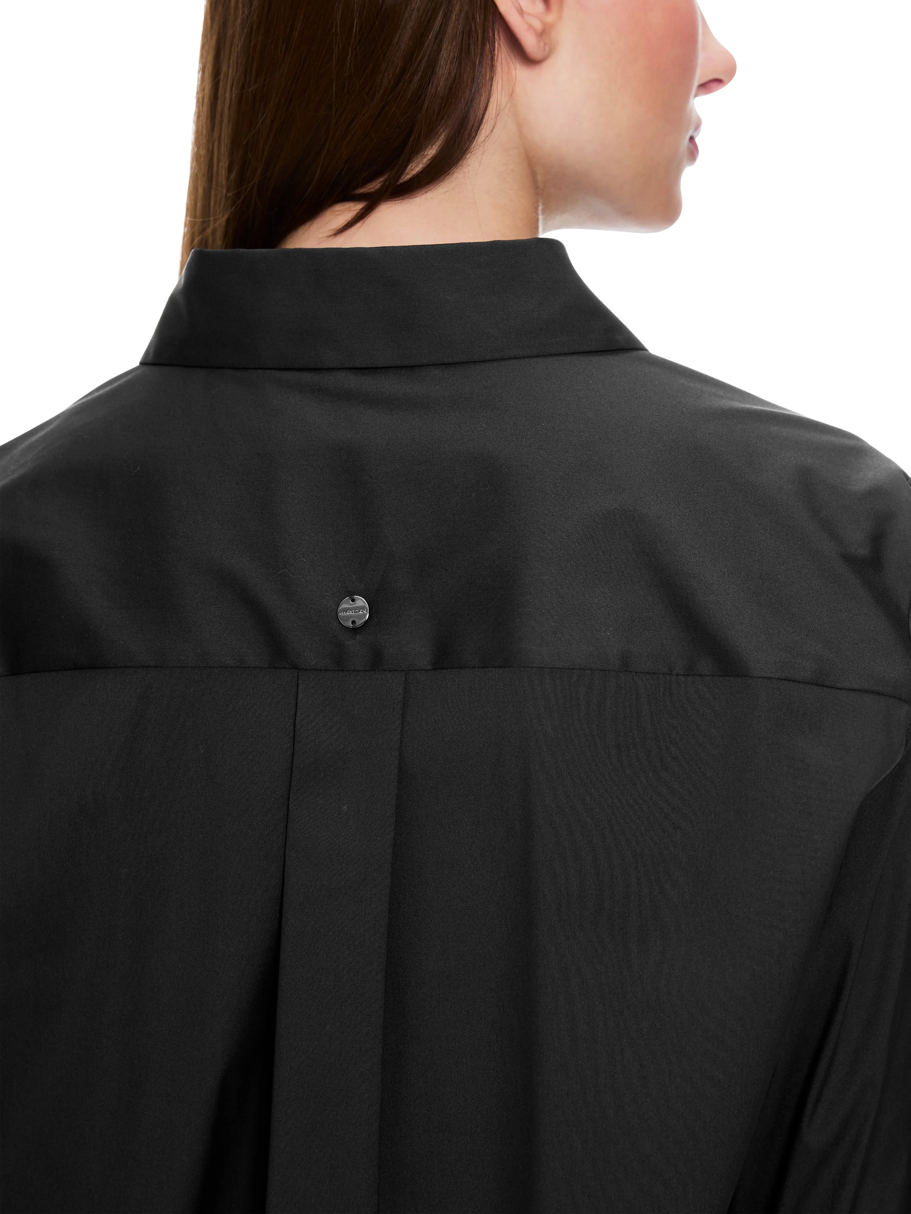 MARC CAIN Black Silky Blouse