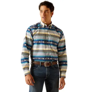 Men's Ariat Peter Fitted Long Sleeve Button Down Shirt