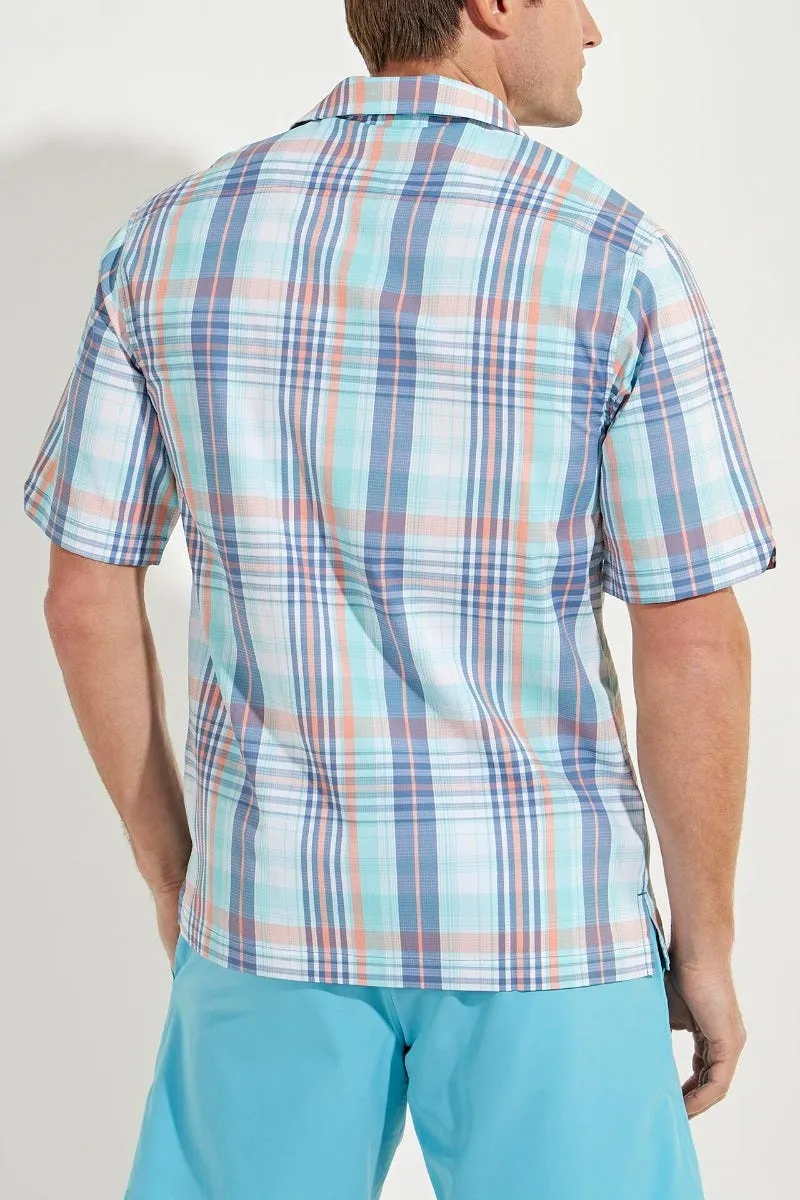 Men's Safari Camp Shirt  |  Multicolor Oasis Plaid