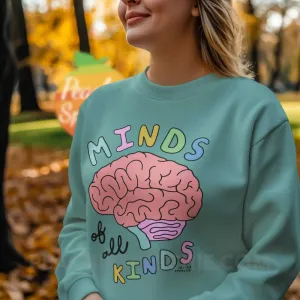 Minds Of All Kinds Comfort Colors Crewneck