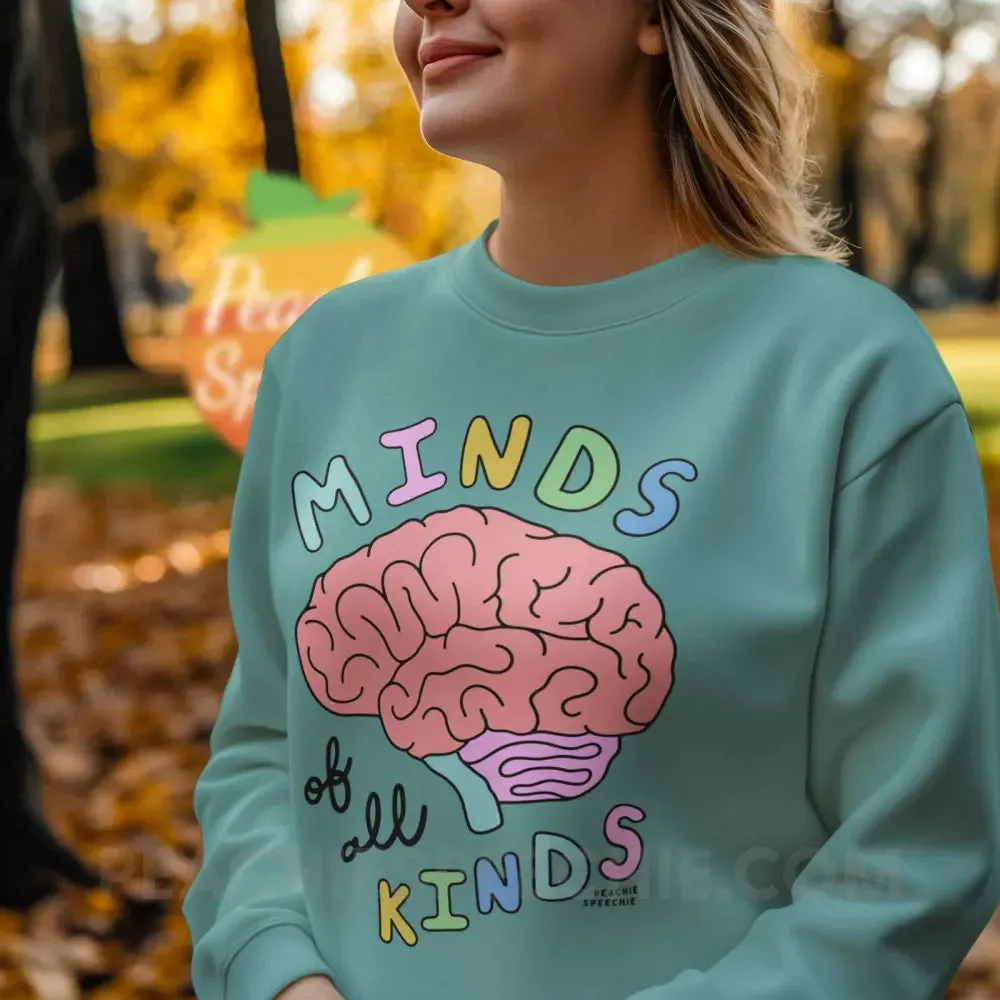 Minds Of All Kinds Comfort Colors Crewneck