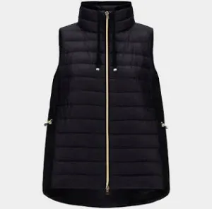 Mixed Media Vest in Nylon