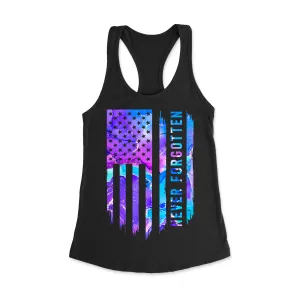 Never Forgotten Flag Racerback Tank