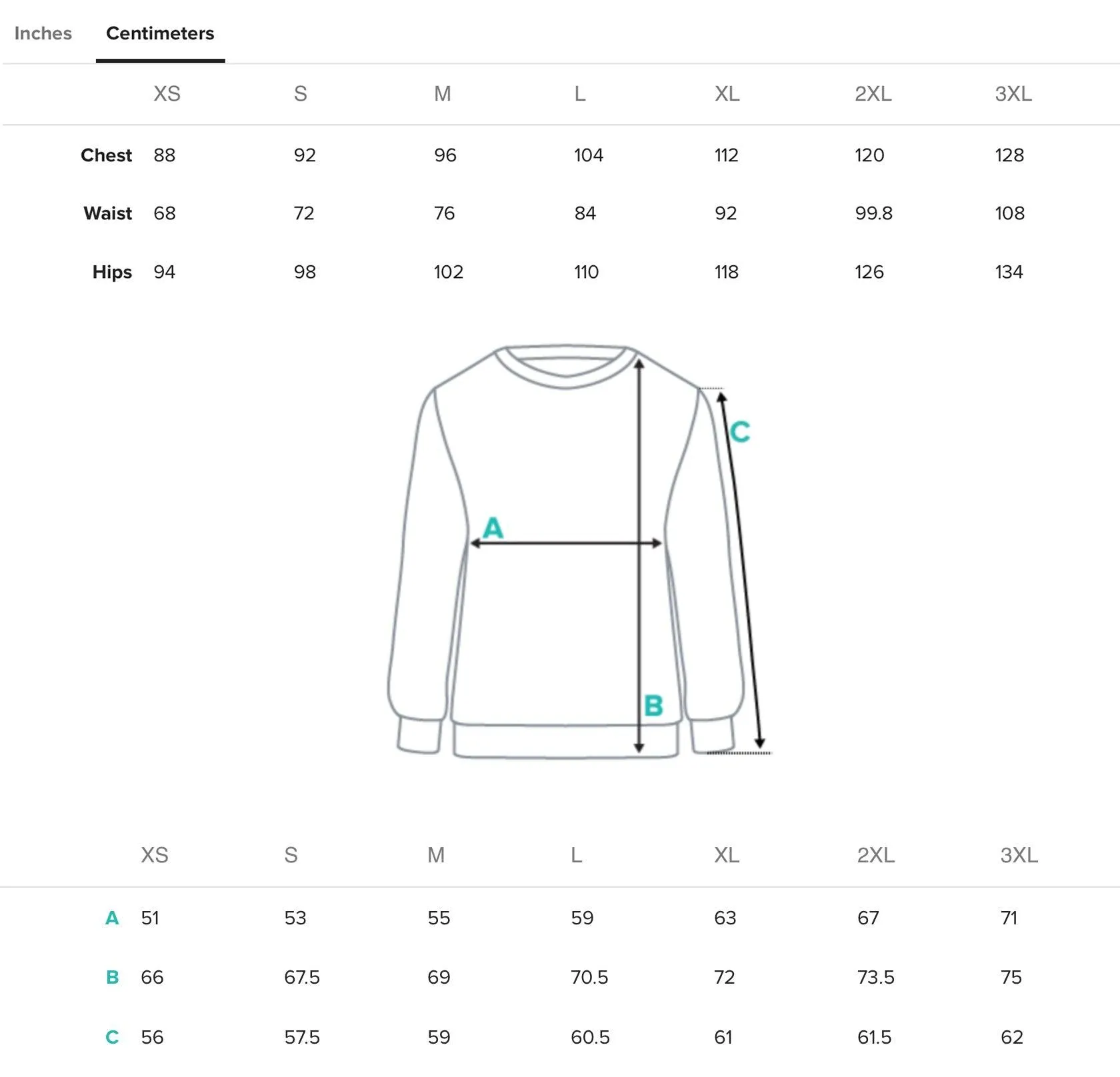 Parade Asperitas® All-Over Sweatshirt (7/7 pieces for sale)