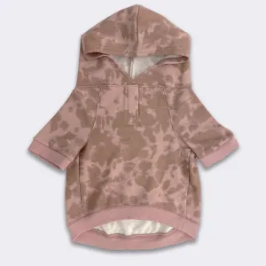 Pet Taupe Tie Dye Comfortwear Collection Hoodie