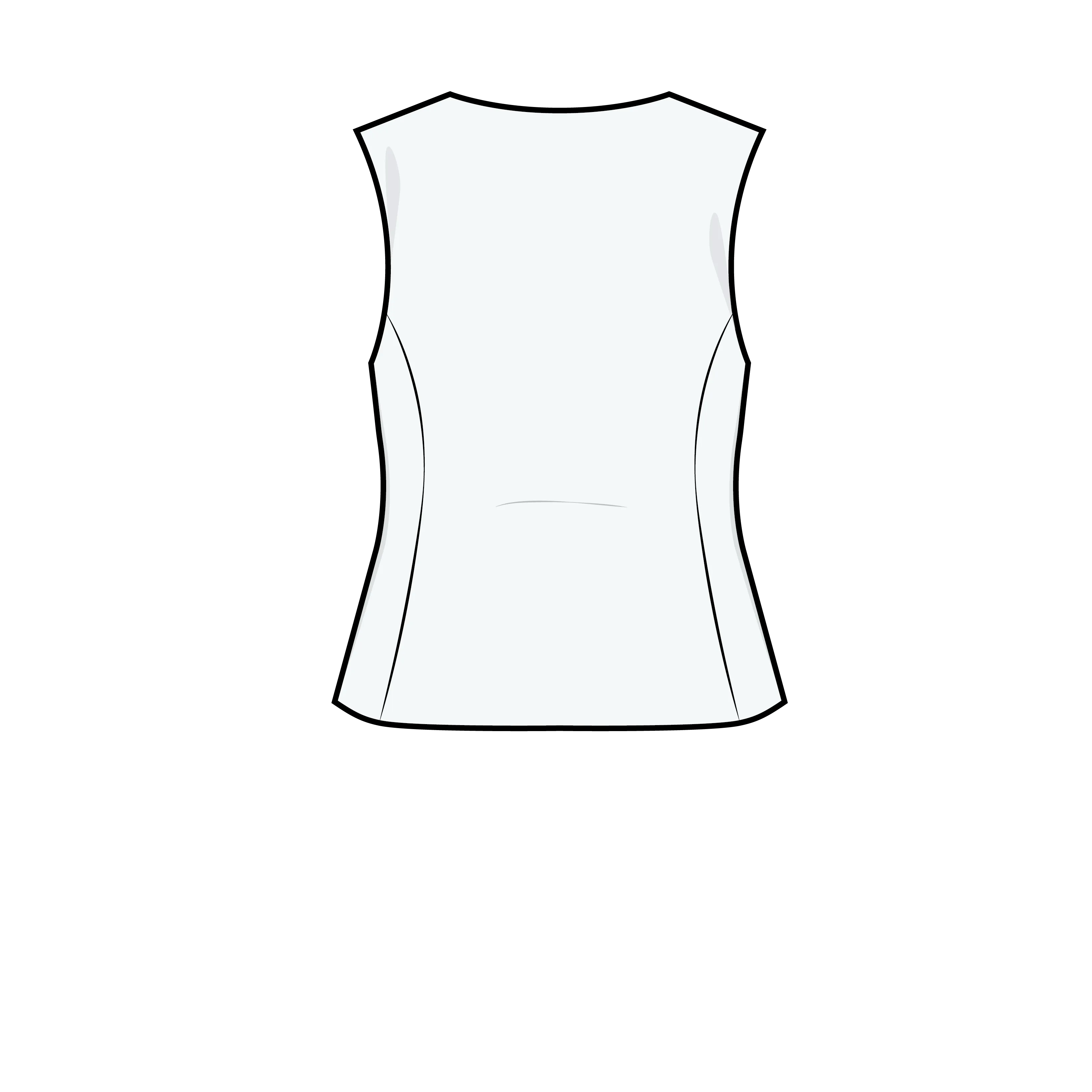 Puff and Pencil, Silhouette Blouse  PDF Pattern