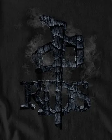 RDS OG Burnt Tee, Black
