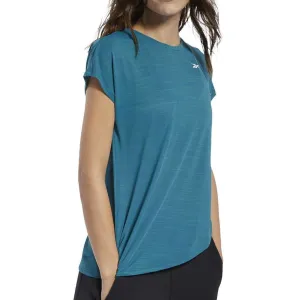 Reebok Workout Ready ActivChill Short Sleeve Womens Training Top - Green