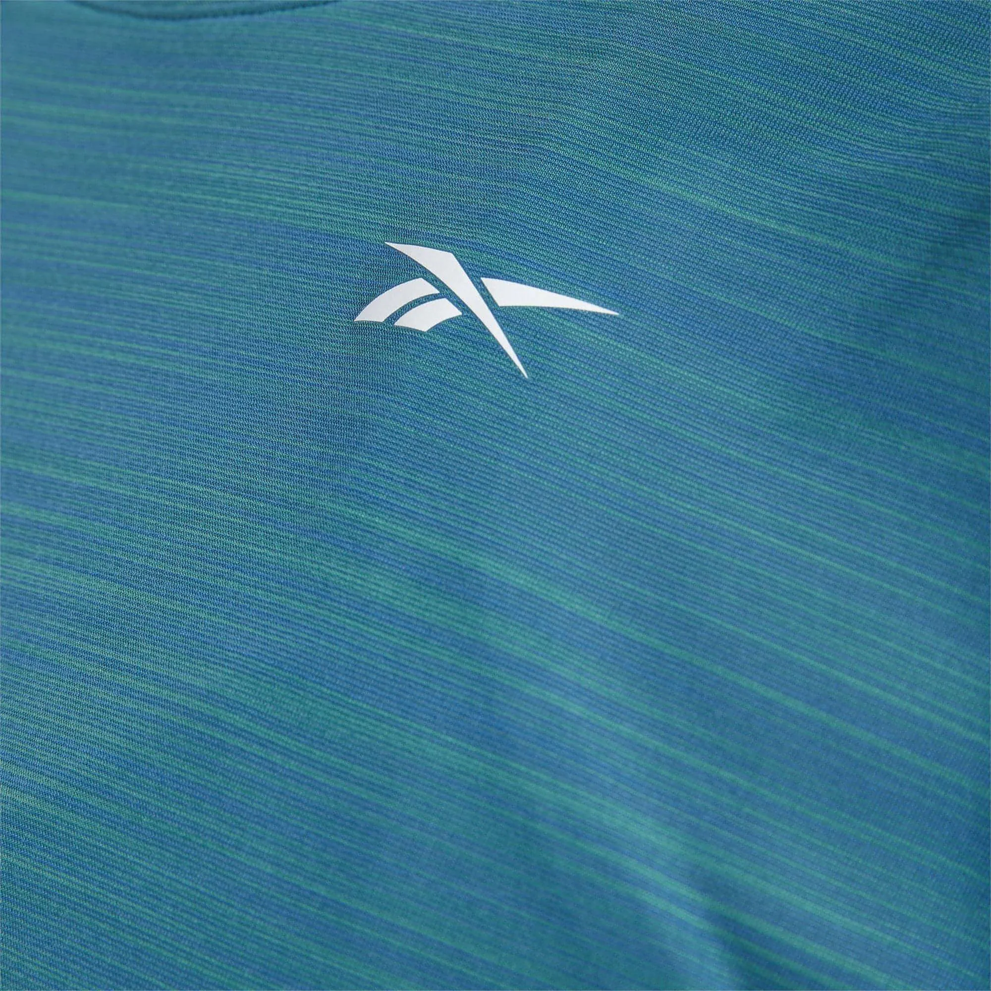 Reebok Workout Ready ActivChill Short Sleeve Womens Training Top - Green