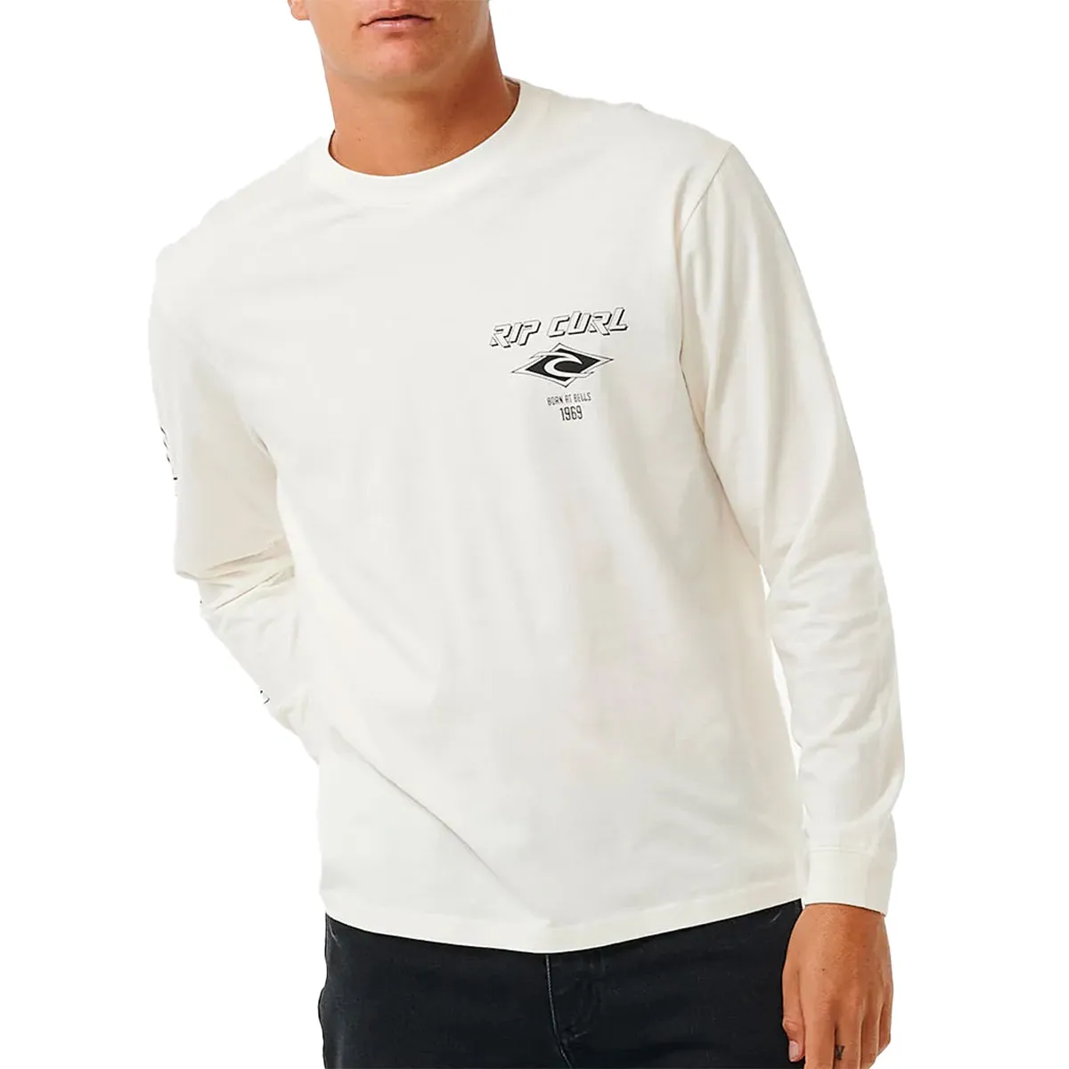 Rip Curl Fade Out Icon Long Sleeve T-Shirt