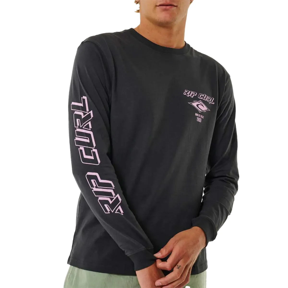 Rip Curl Fade Out Icon Long Sleeve T-Shirt