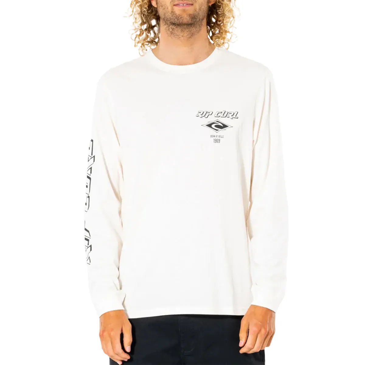 Rip Curl Fade Out Icon Long Sleeve T-Shirt