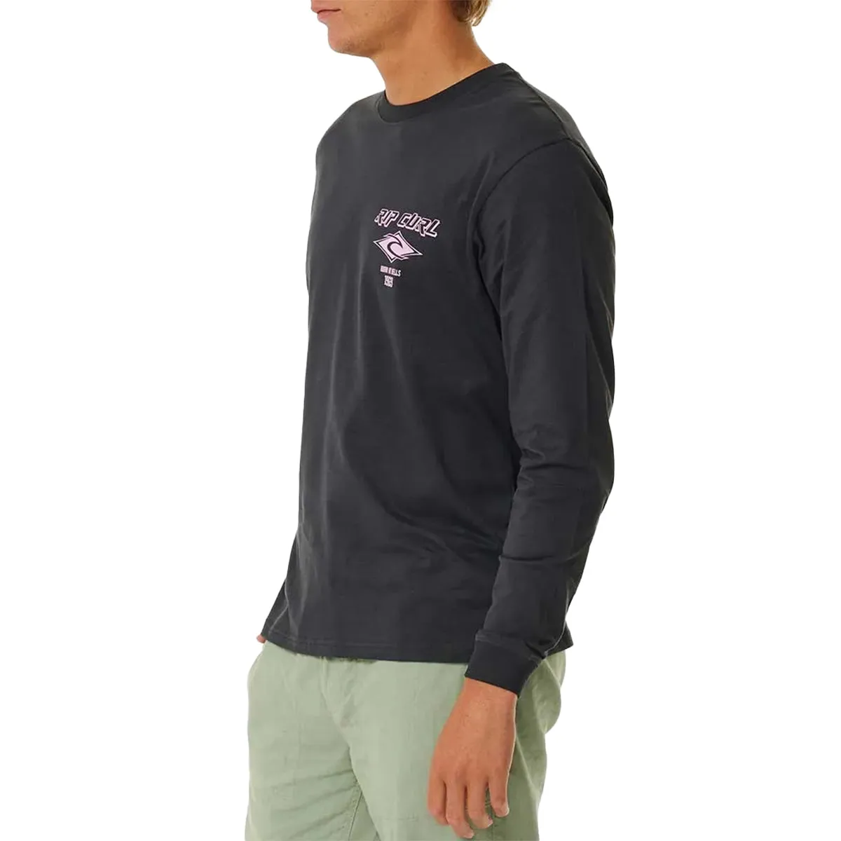 Rip Curl Fade Out Icon Long Sleeve T-Shirt