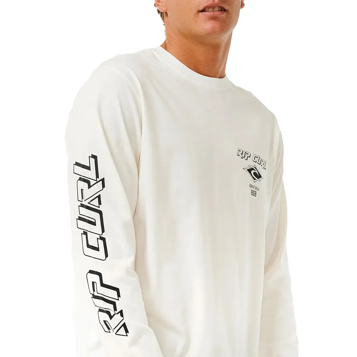 Rip Curl Fade Out Icon Long Sleeve T-Shirt