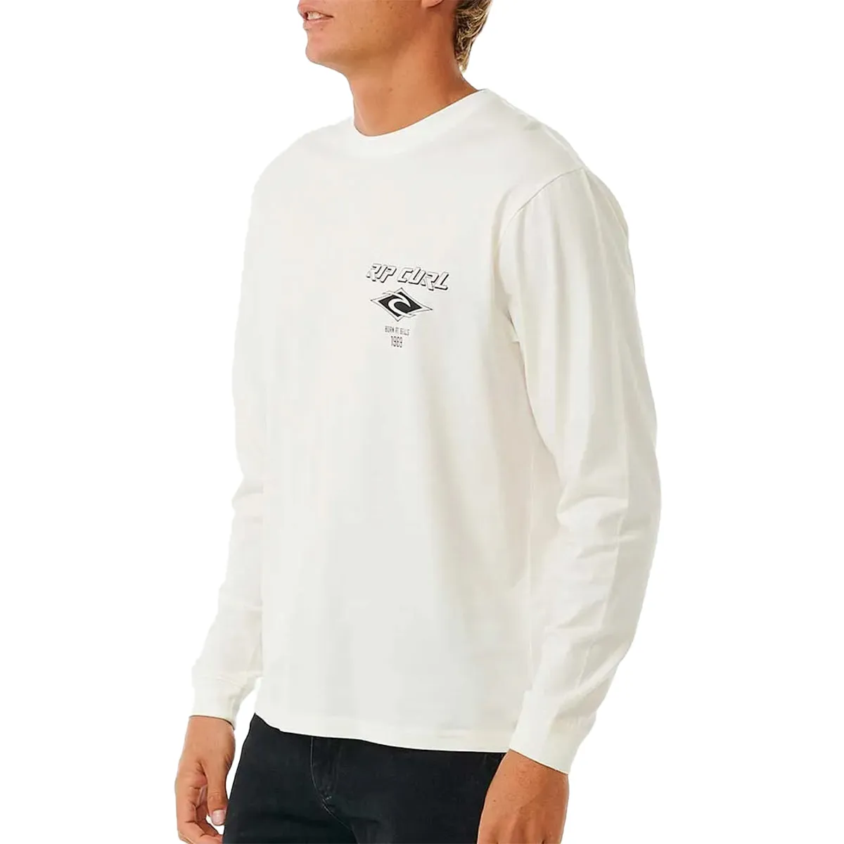 Rip Curl Fade Out Icon Long Sleeve T-Shirt