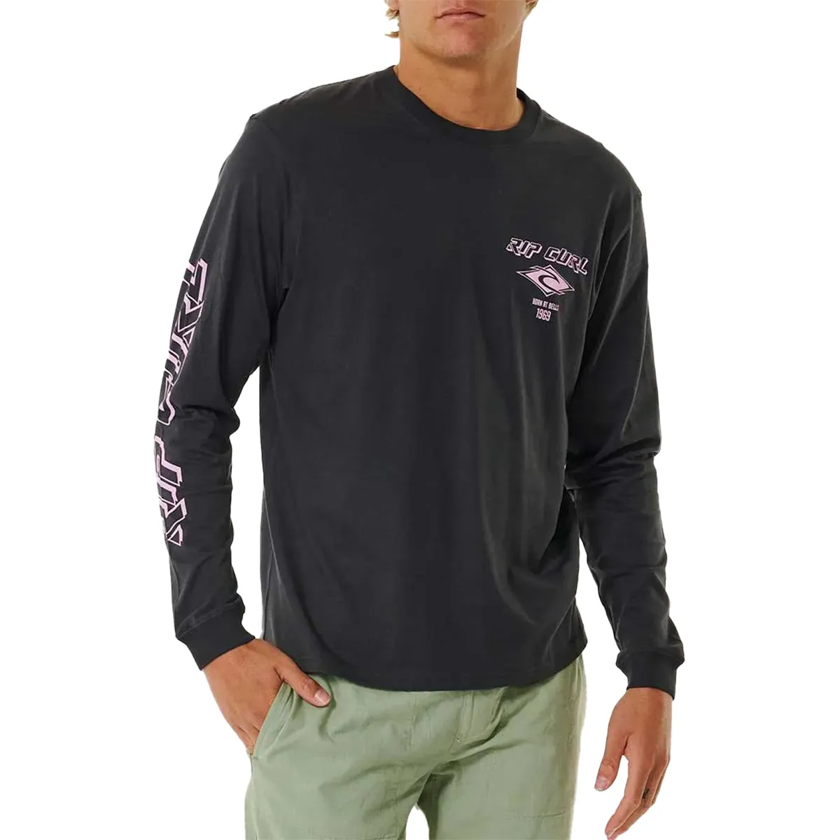 Rip Curl Fade Out Icon Long Sleeve T-Shirt