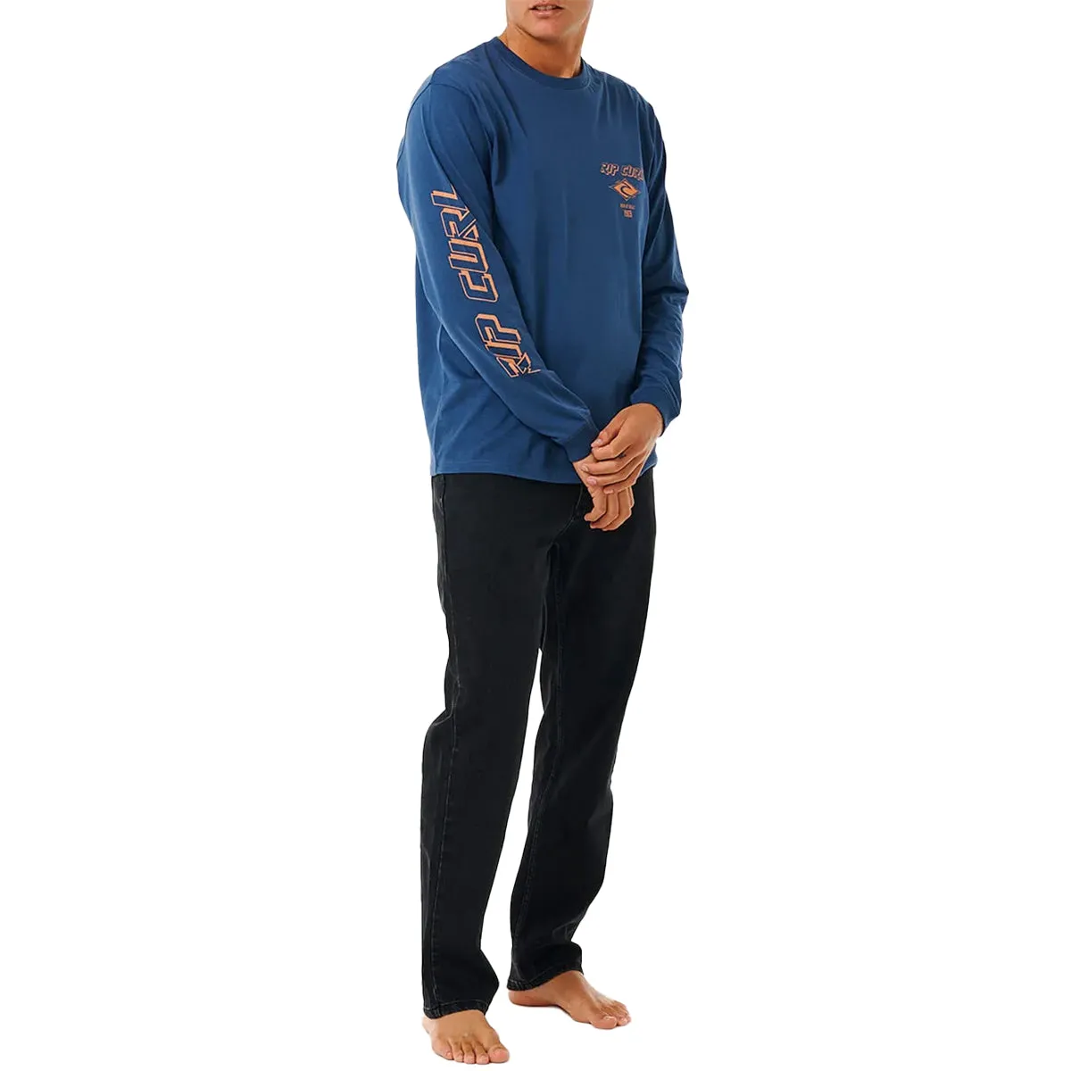 Rip Curl Fade Out Icon Long Sleeve T-Shirt