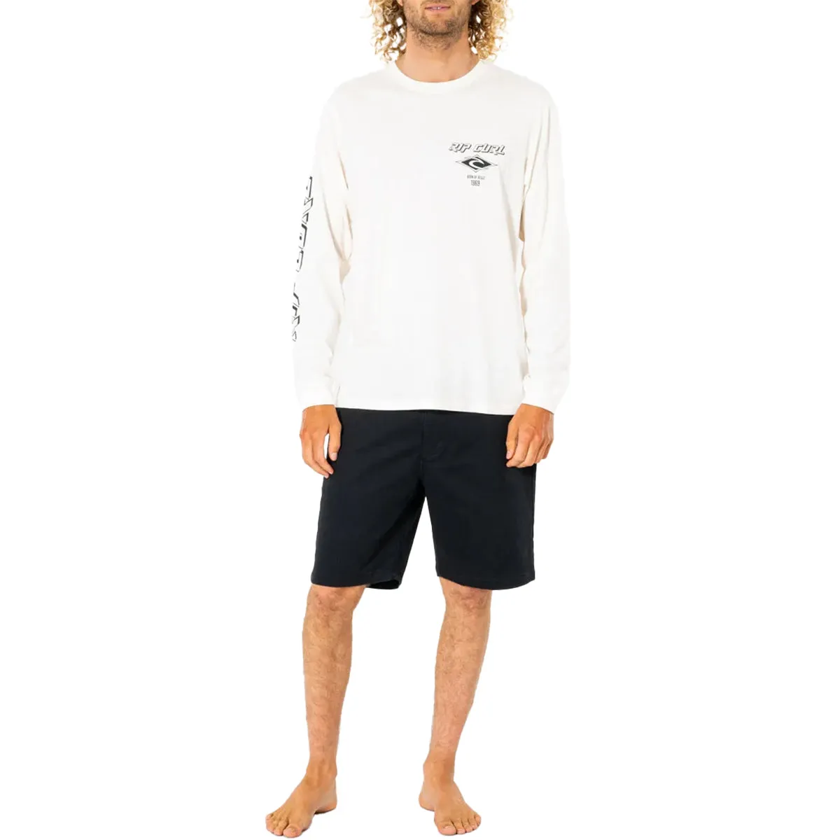 Rip Curl Fade Out Icon Long Sleeve T-Shirt
