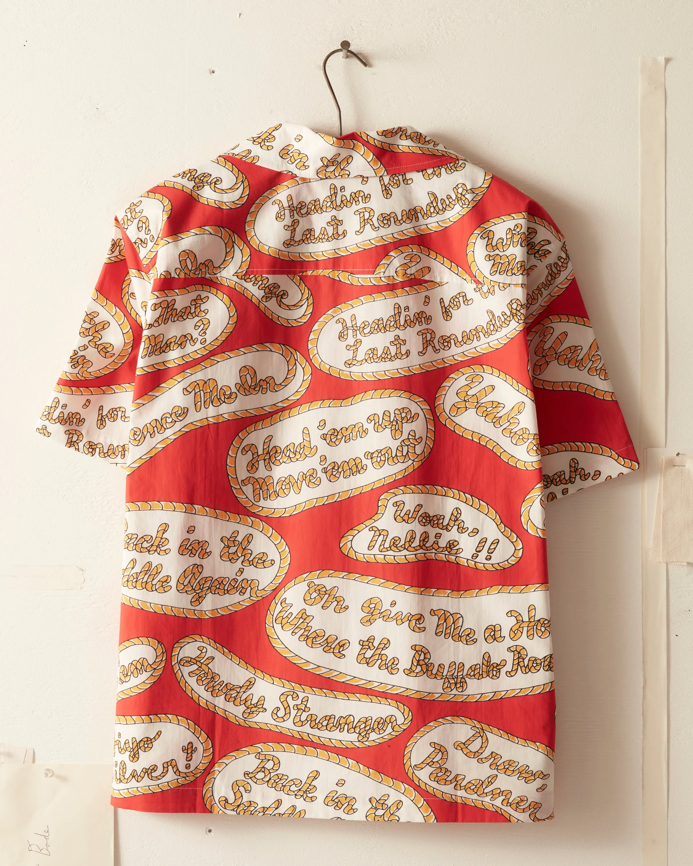 Rodeo Slogans Short Sleeve Shirt