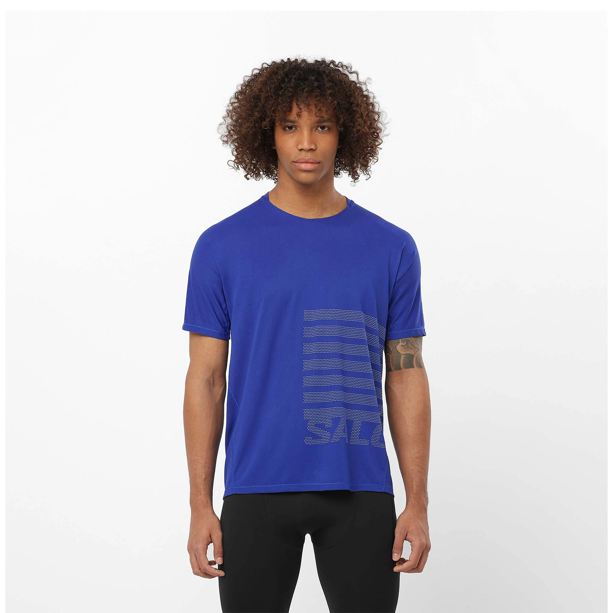 Salomon | Men's Sense Aero Graphic Short Sleeve T-Shirt - Surf The Web