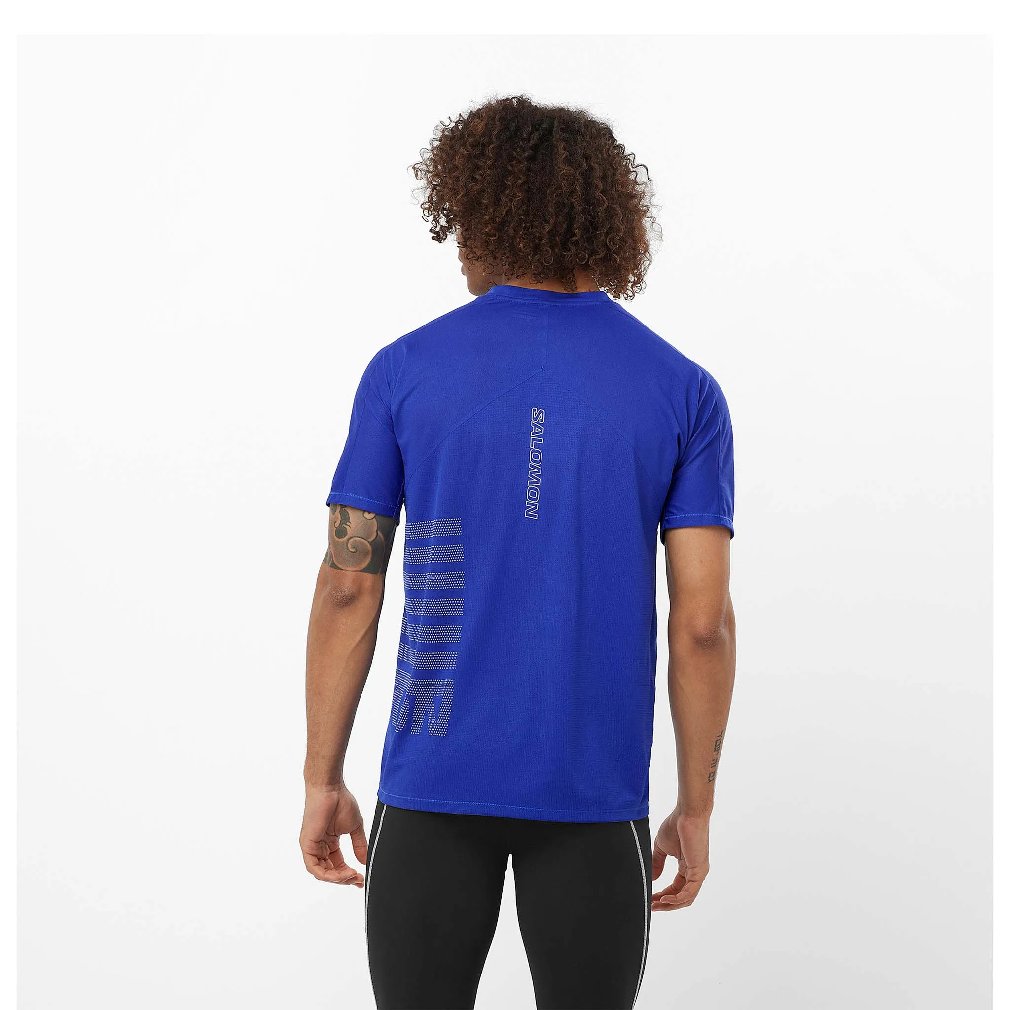 Salomon | Men's Sense Aero Graphic Short Sleeve T-Shirt - Surf The Web