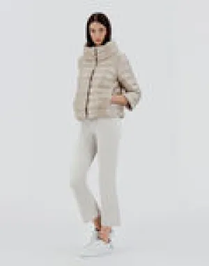 Sofia Cape Jacket. Chantilly