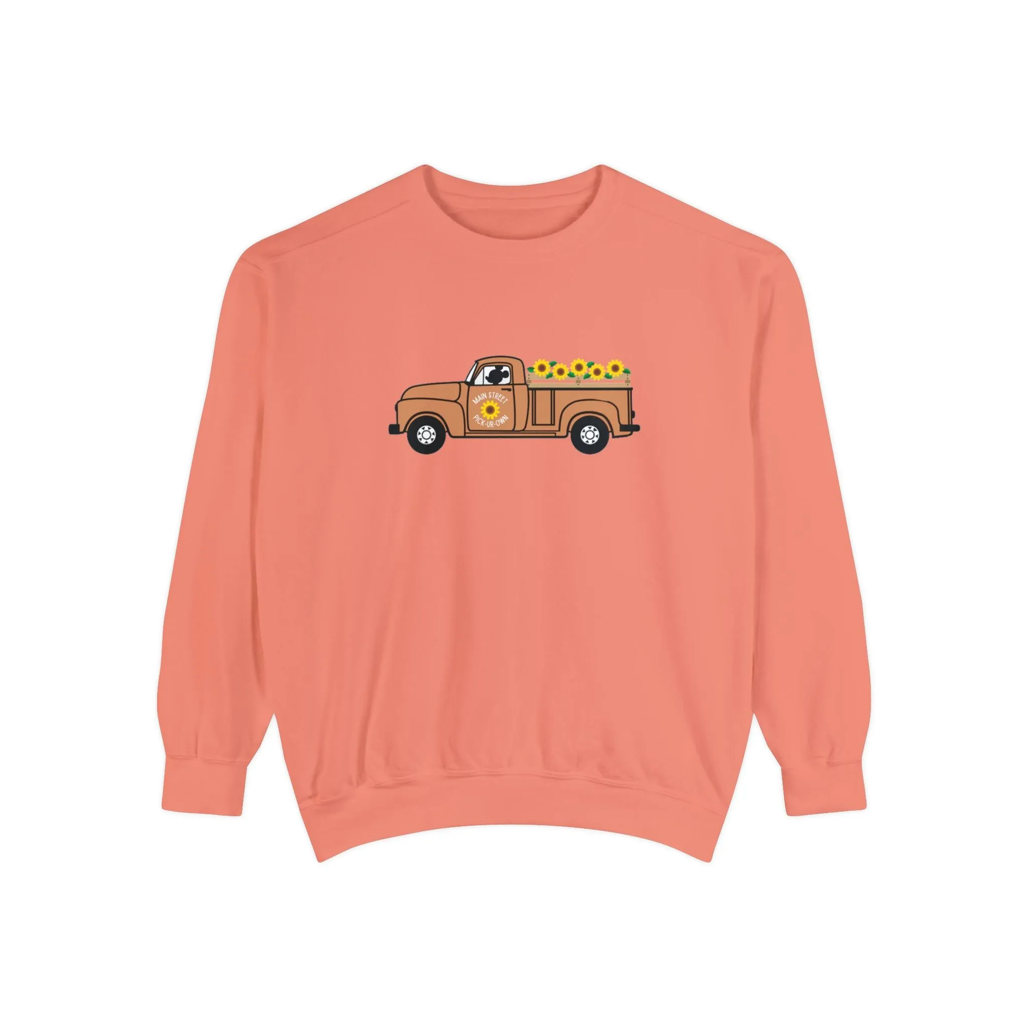 Sunflower Fields Comfort Colors Sweatshirt