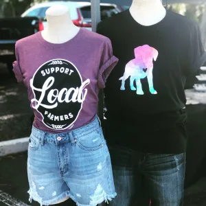 Support Local Farmers Crew Tee