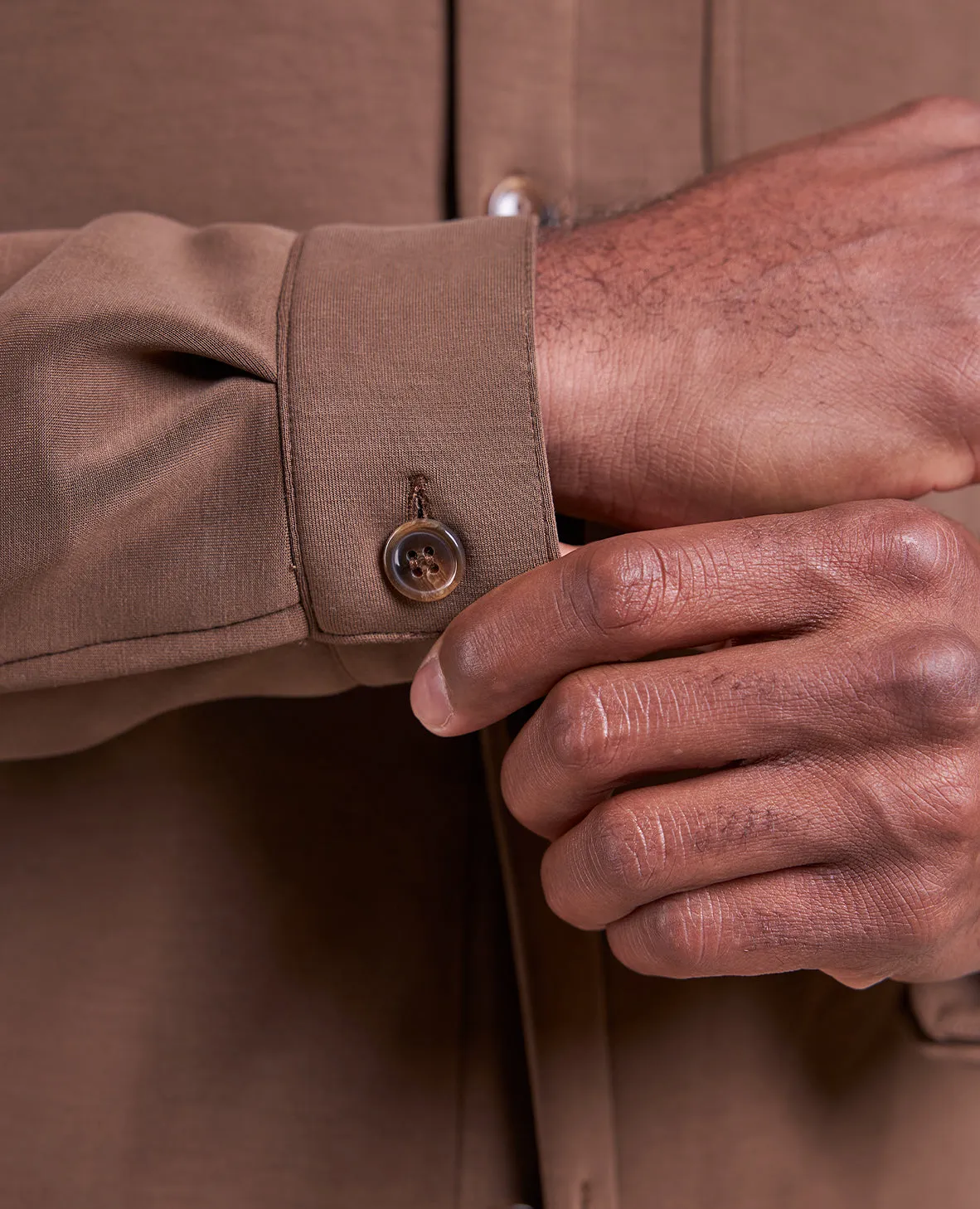 The Noah - Double Knit Chore Coat - Espresso