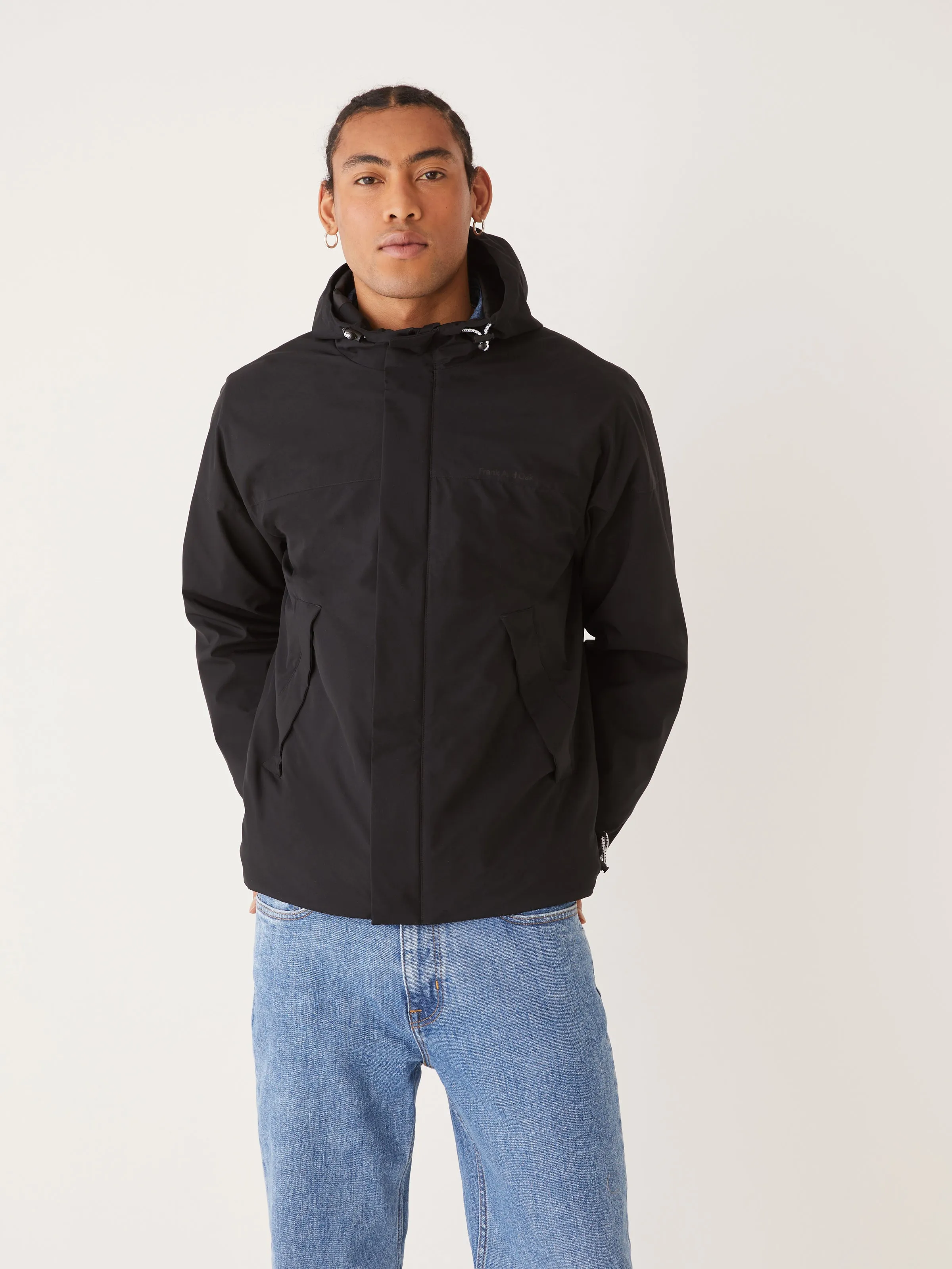 The Stanley Rain Jacket in Black