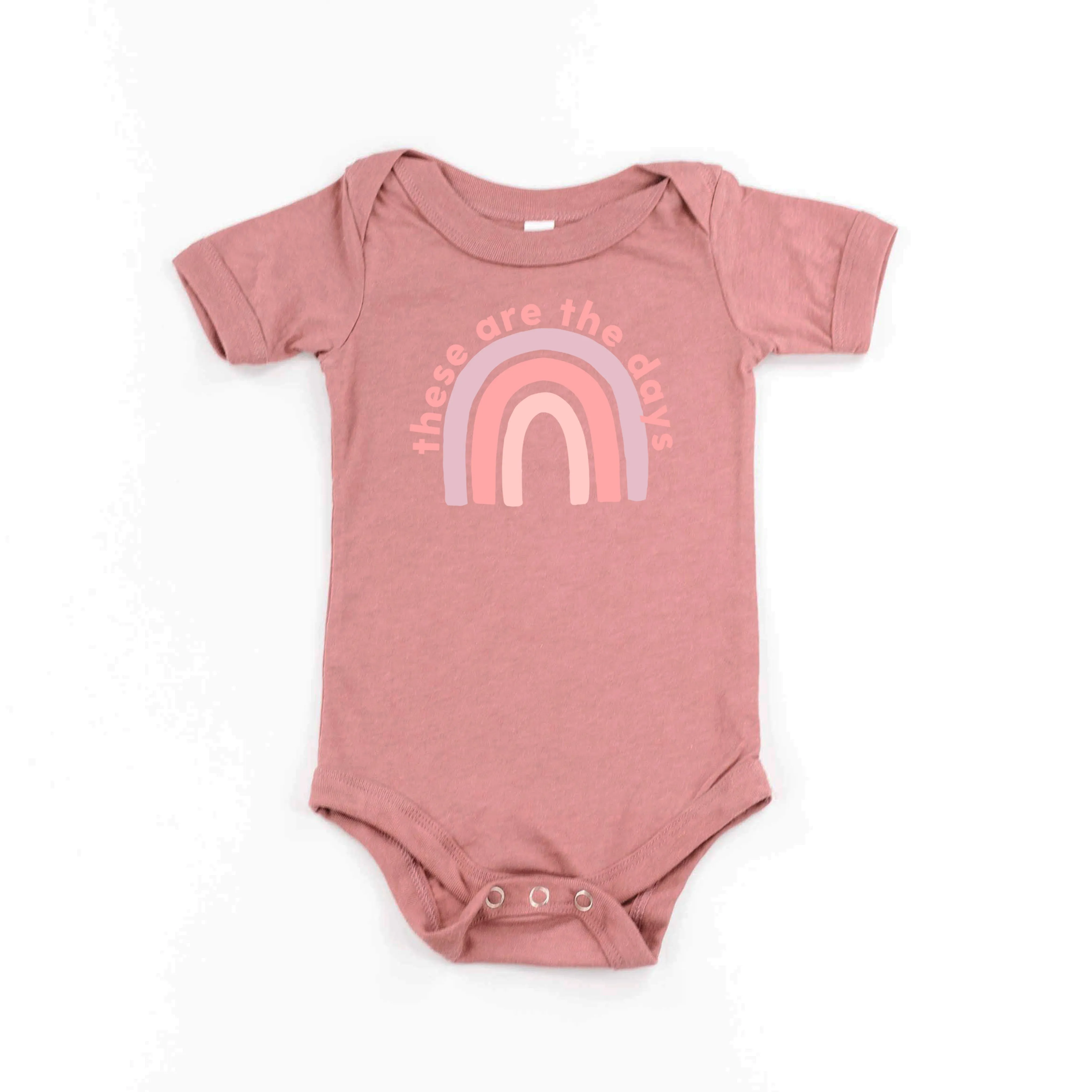 These Are The Days | Set of 2 Mauve Shirts