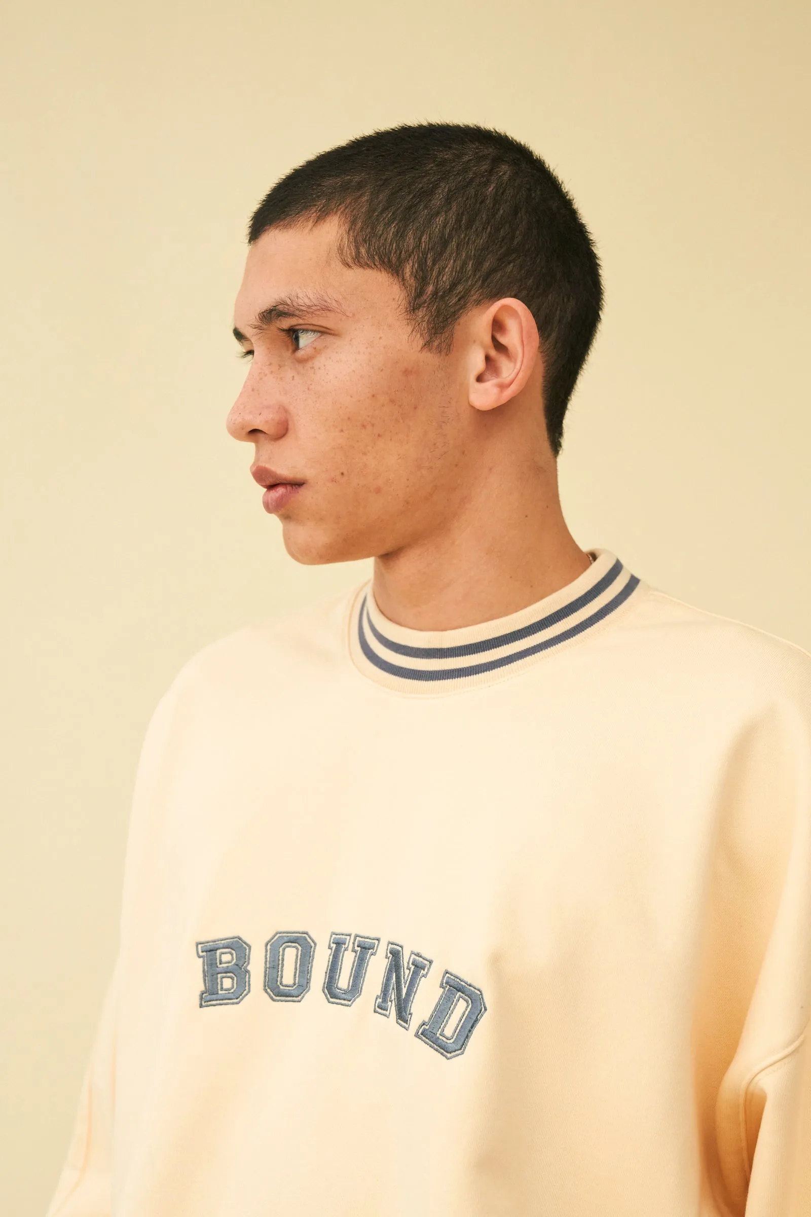 VARSITY SWEATER - NATURAL