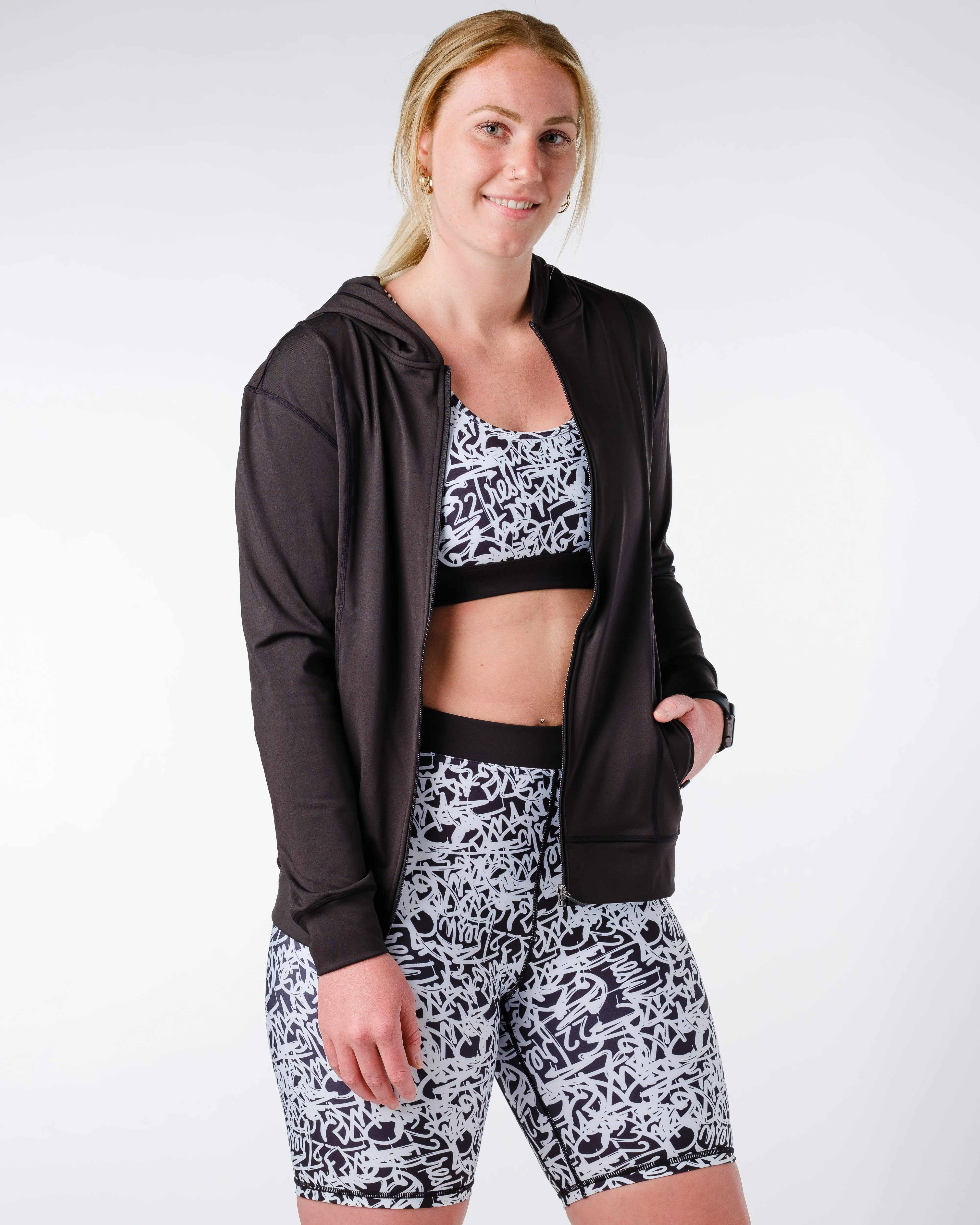 Womens Performance Premium Zip Hoodie